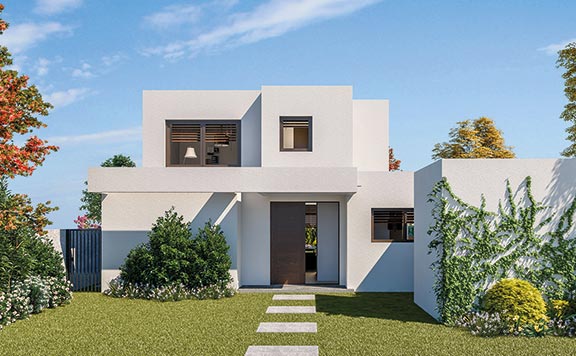 Planta Casa Cádiz - Proyecto Barrio Alto Izarra